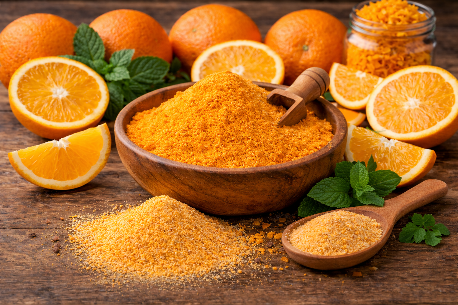 Dehydrated Orange Powder