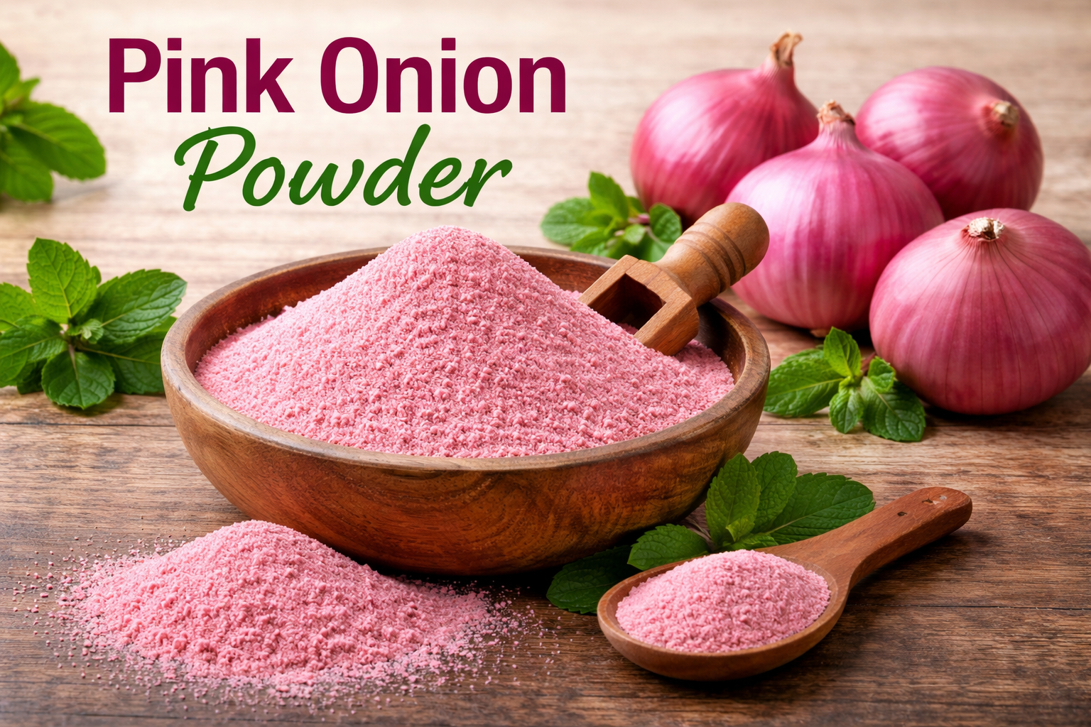 Dehydrated Pink Onion Powder