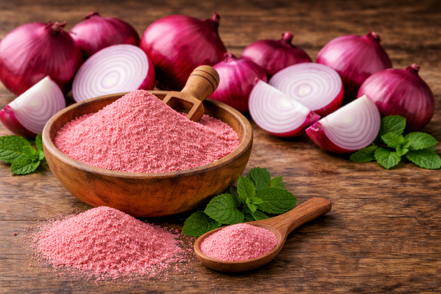 dehydrated red onion powder