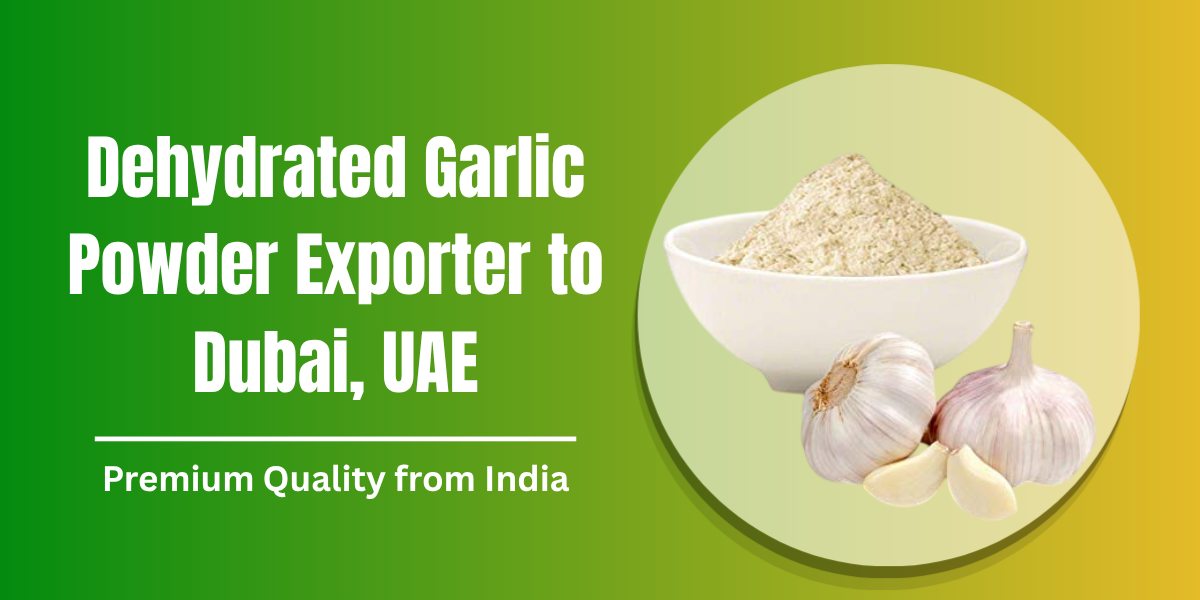 Dehydrated Garlic Powder Exporter to Dubai, UAE